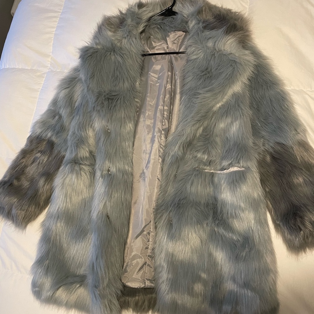 Nastygal fur coat